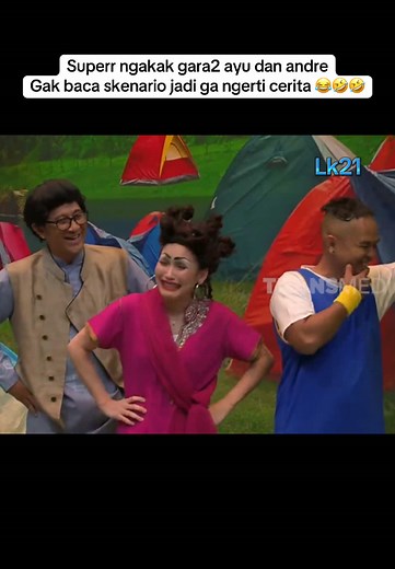 Ngakak Bareng Ayu dan Andre yang Gak Baca Skenario