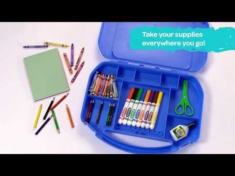 Crayola® Ultimate Art Supplies with Easel Demo