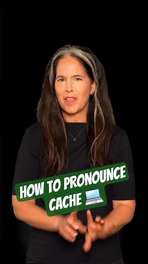 How to Pronounce CACHE 🗣️