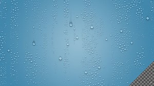 Transparent Water Drops Movement - V2