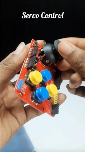 Servo Motor Mg90 Control using Arduino Joystick Shield