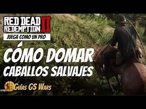 CÓMO DOMAR CABALLOS SALVAJES en Red Dead Redemption 2 | PS4 PRO