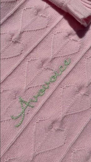 Personalized Heirloom Baby Blankets ✨ Hand Embroidered for Every Family