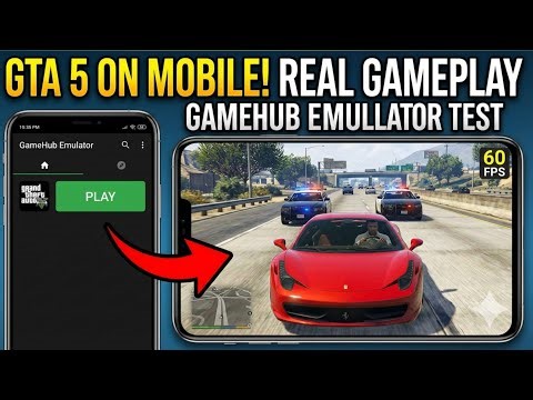 GTA 5 on 🔥Android Gameplay 2026! 🚀 GameHub Emulator Full Setup & High FPS Test