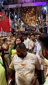3.1M views · 126K reactions | lalbaug cha raja ke darshan, cricketer surya kumar yadav and wifey devisha shetty arrive | Voompla | Facebook