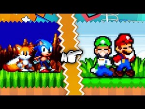 Sonic Mania ✪ Super Mario Mania Mod