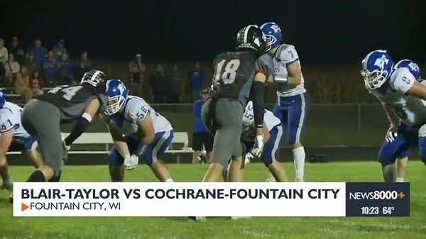 Blair-Taylor scores late to take down Cochrane-Fountain City 21-14