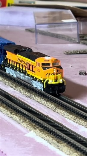 First train on my layout #modelrailroad #train