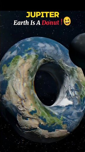 Earth Isn't round.😮 #earth #Earthshape