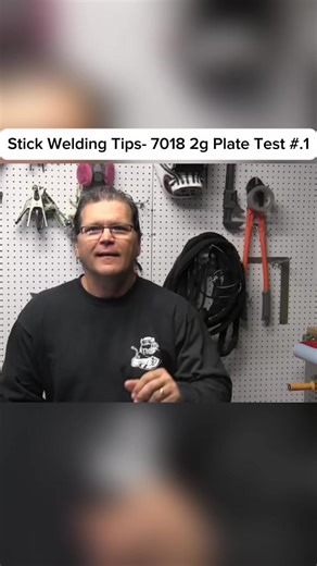 Stick Welding Tips- 7018 2g Plate Test #StickWelding #7018 #2GPlateTest #ViralWelding #ForYou