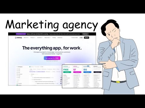 Best project management software for marketing agency - Clickup review 2025
