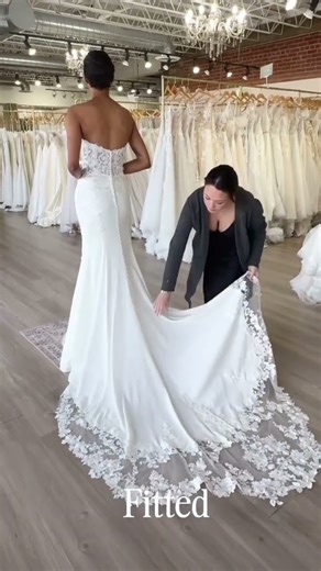 ✨ Let’s talk bustles! ✨ A wedding dress bustle is the ultimate functional touch—designed to lift