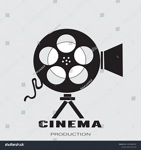 Vintage Video Camera Logo Design Film Stock Vector (Royalty Free) 2413928767 | Shutterstock