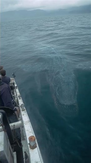 Fishermen Record Massive Unknown Creature Moving Under Boat