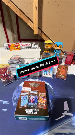 Infinity Rips!! Myster Gems: Slab & Pack #packrip #pokemon #pokemoncards #tcg #pokemontiktok