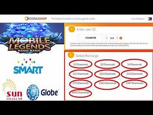Mobile Legends: How to buy Diamonds in Coda Shop using Globe, Smart, Sun Load