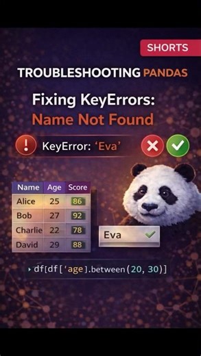 KeyError in Pandas? I Fixed It Live 🔥