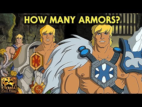 EVERY He-Man ARMOR From the Animated Series - How Many Armors did He-Man Wear?