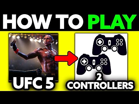 How To Play UFC 5 with 2 Controllers (2025) - Step by Step
