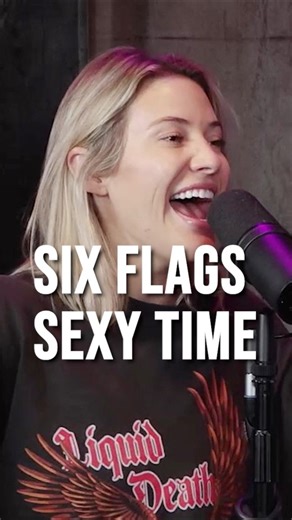 Six Flags is where we first found love in a hopeless place. #comedypodcast #sixflags | Katherine Blanford Comedy