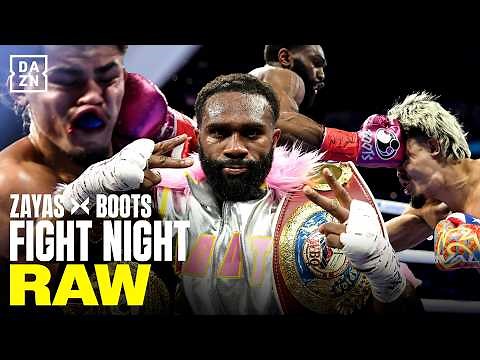 Xander Zayas vs. Jaron "Boots" Ennis UNSEEN moments | Fight Night RAW