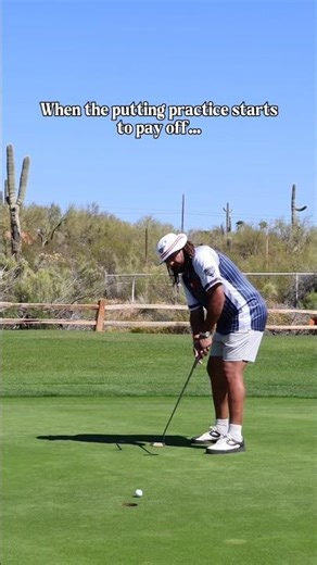 No, not every putt was great… BUT I’m starting to give us opportunities when I’m rolling the rock