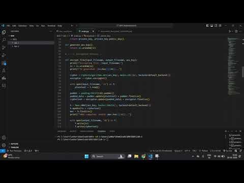 2201AI36 LAB1 SECURE FILE TRANSFER SYSTEM