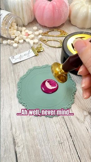 🌸 10 von 10 😂🙈 #waxseal