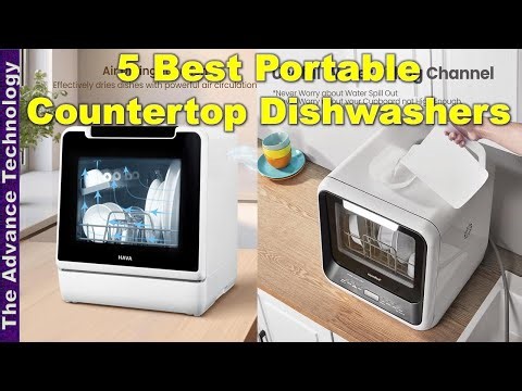 Top 5 Portable Countertop Dishwashers for Small Kitchens 🔥 Best Portable Countertop Dishwashers