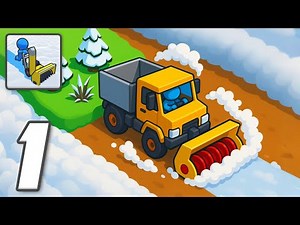 Snow Shovelers Simulation - Gameplay Walkthrough Part 1