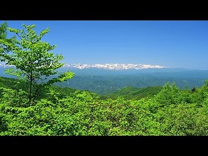 美しき信州の初夏の風景・4K