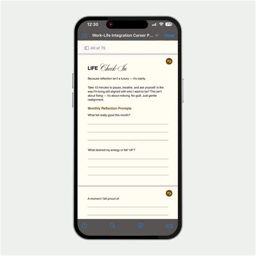 Career and Life Planner, Work-life Balance Journal, Canva Editable Template, Printable Goal Planner for Professionals, A4 Size and US Letter - Etsy