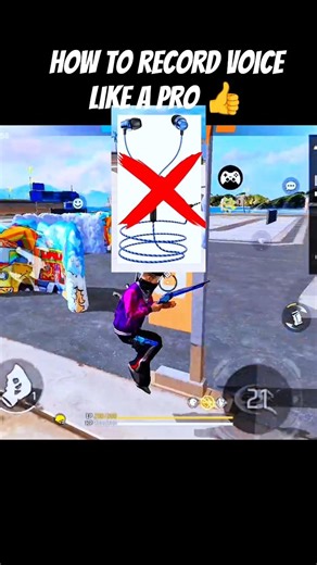 Pro Voice Recording Trick Without Mic 😱 | Free Fire Shorts #freefire #shorts #MythologicGaming