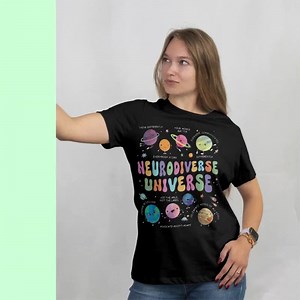 Neurodiverse Universe Png, Special Education Png, Autism Awareness Png, Retro Planet Png, Special Education Svg, Adhd Png, Mental Health Svg - Etsy