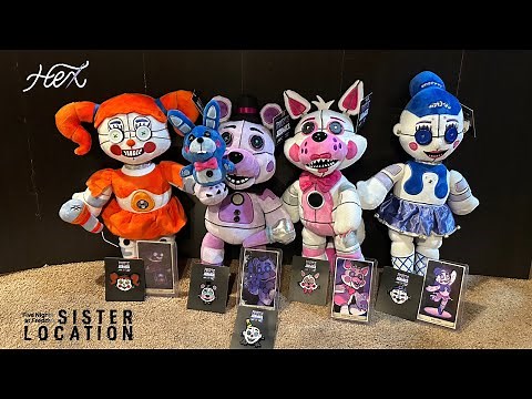 FNaF HEX Sister Location Plush Review!