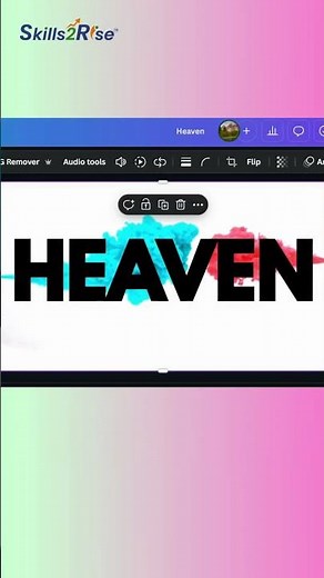 Amazing Video and Text effect in Canva