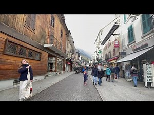 🇫🇷 Chamonix Centre-Ville Walking Tour [4K 60fps]