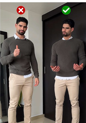 De esta manera puedes hacer ver mas ordenado y estilizado un look con suéter y camisa. Espero estos tips les sean de utilidad Cupón doulosfre#01 link en mi bio https://www.doulos.com.co #outfitmen #estilomasculino #sweateroutfit #tipsdemoda #fashionmodel #ugchombre #ugccolombia #fashioncontent #colombia Outfit con sueter para hombre, men's sweater outfits, tips de moda para hombre.
