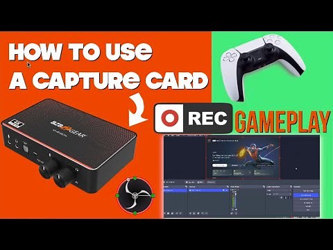 SO EASY! Record Gameplay to Capture Card in OBS - BG-4K120CHA