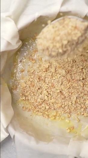 Baklava cheesecake (no water bath)