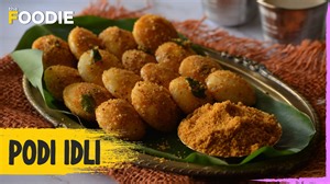 Podi Idli | Breakfast Recipe | South Indian Recipe | The Foodie