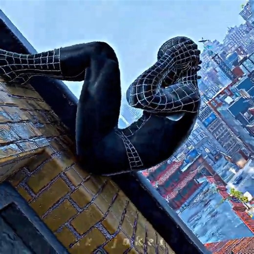 SPIDER-MAN 2 BLACK SUIT PETER PARKER🕷️4K GAMEPLAY