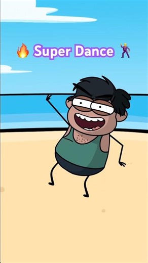 🔥 Super Dance 🕺 | Funny Cartoon #shorts
