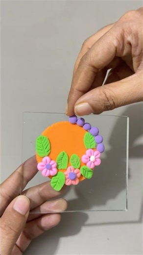 DIY clay Wall hanging making tutorial. #diy #walldecor #wallhanging #clayart #clay #claycraft