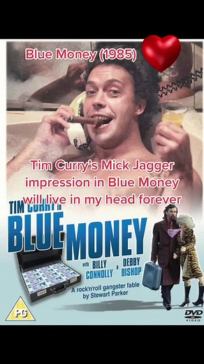 Tim Curry's Mick Jagger Impersonation in Blue Money