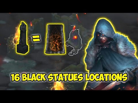 Vampire's Fall Origins - 16 Black Statues Locations