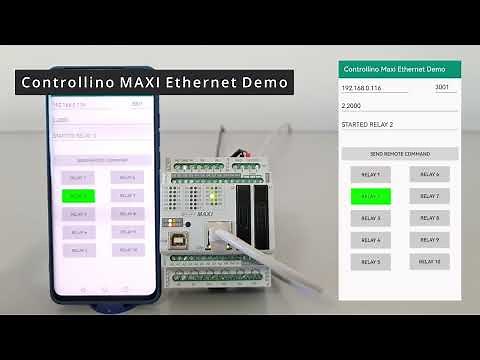 Controllino Maxi Ethernet Demo