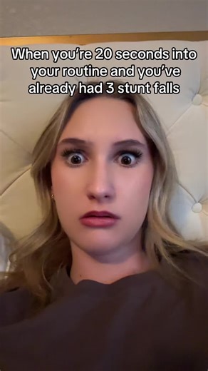 Bear Crawls and Cheer Stunt Fails: A Relatable Moment