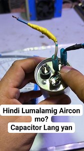 Paano Malaman Kung Sira ang capacitor Ng fan motor? O motor compressor? | Jeffrey Repair Man Vlog