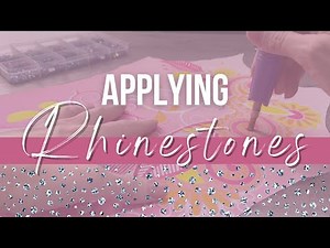 Easiest Way to Put on Rhinestones | Rhinestone Tutorial for Beginners